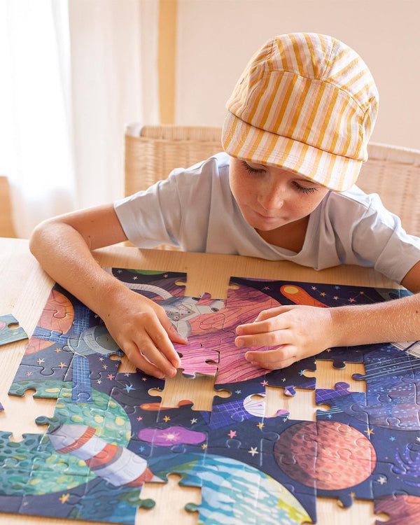 Im Dunkeln leuchtendes Puzzle – Sonnensystem 5+ - Tublu.de