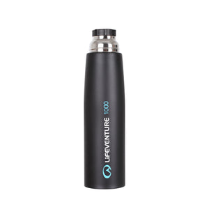 Vakuová termoska 1000 ml – Tmavě šedá