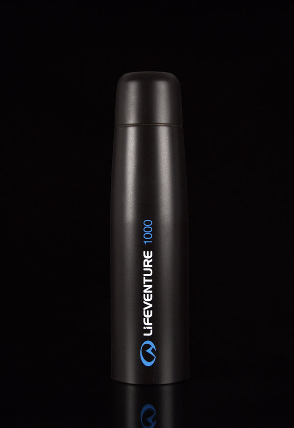 Vakuová termoska 1000 ml – Tmavě šedá