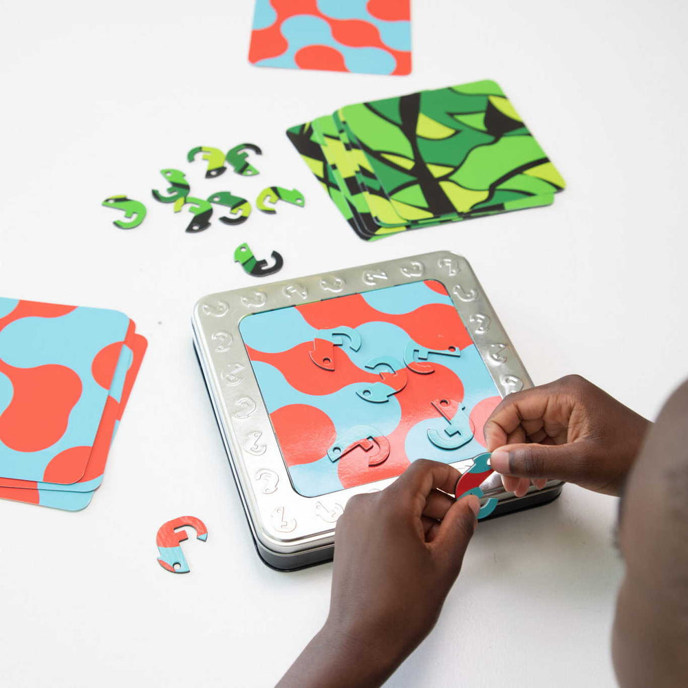 Magnetisches Puzzlespiel – Chamäleons - Tublu.de
