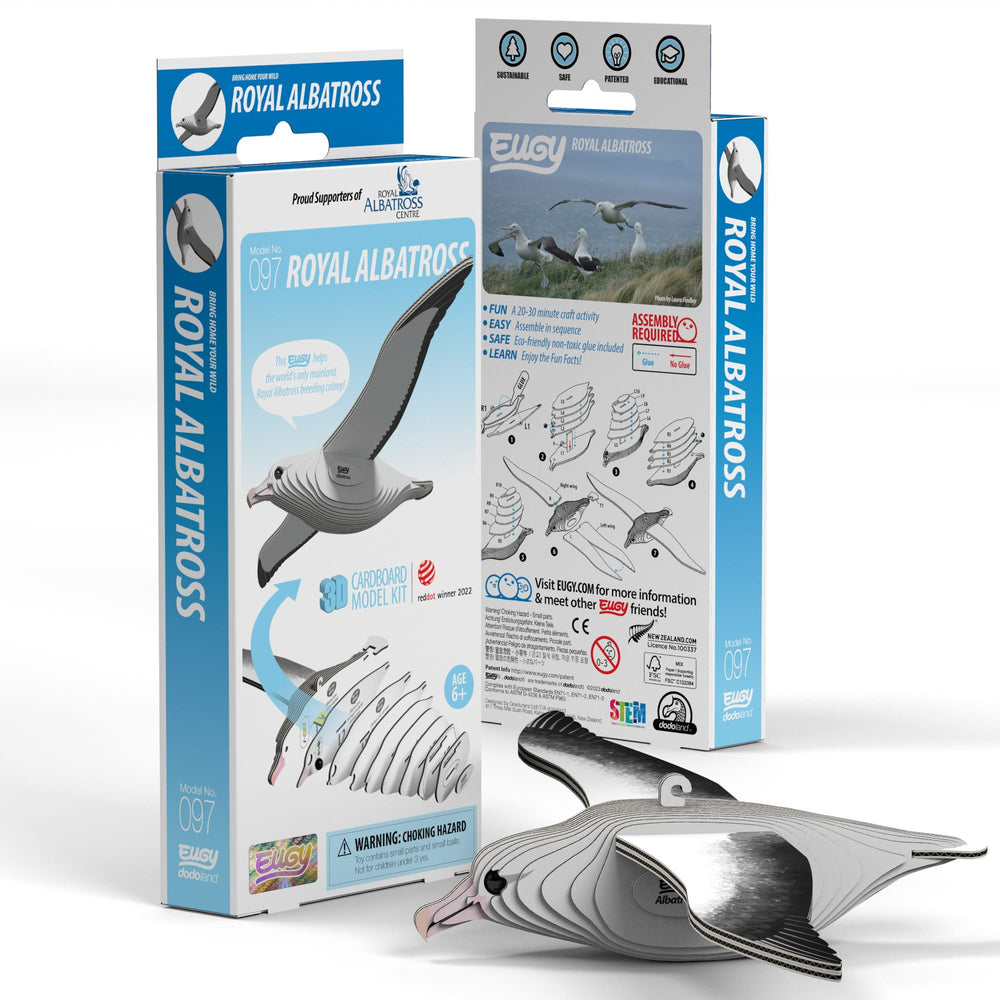 Öko-Puzzle 3D – Königsalbatros - Tublu.de