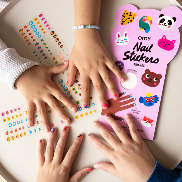 Nagelaufkleber – Friends 200 Stück - Tublu.de
