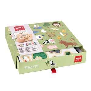 Set mit Aufklebern – Tiere und ihre Umgebung - Tublu.de