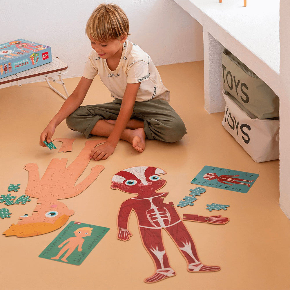 Lernpuzzle – Der menschliche Körper 5+ - Tublu.de