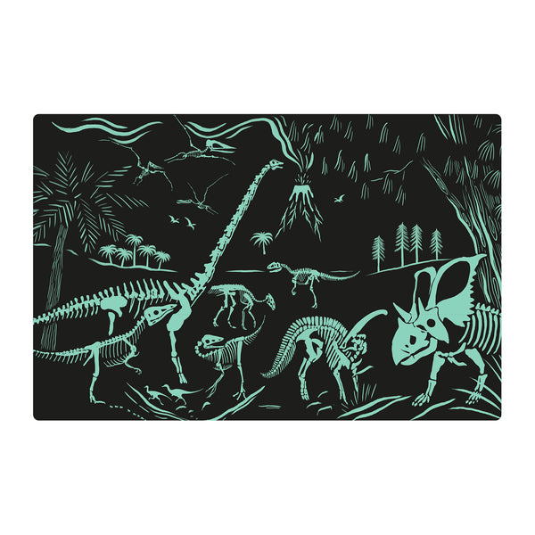 Im Dunkeln leuchtendes Puzzle – Dinosaurier 4+ - Tublu.de