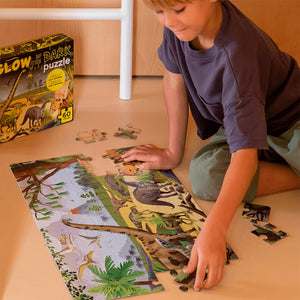 Im Dunkeln leuchtendes Puzzle – Dinosaurier 4+ - Tublu.de