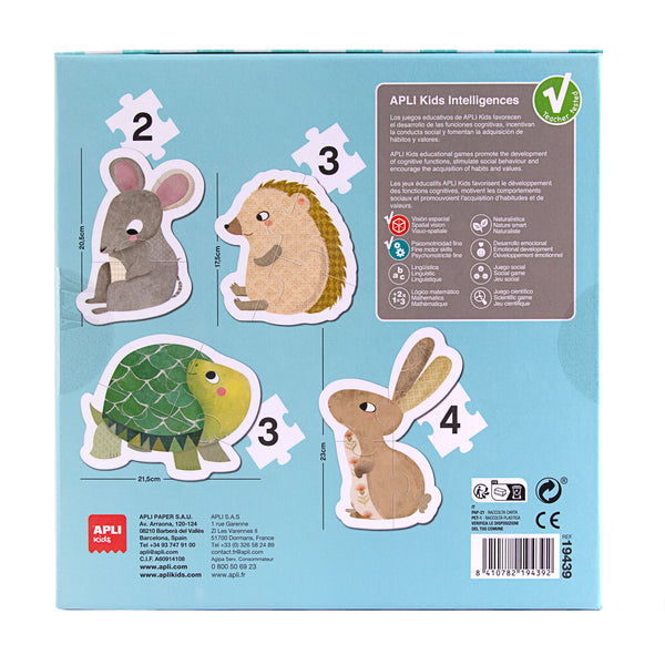 Progressive Puzzles – Tiere 2+ - Tublu.de