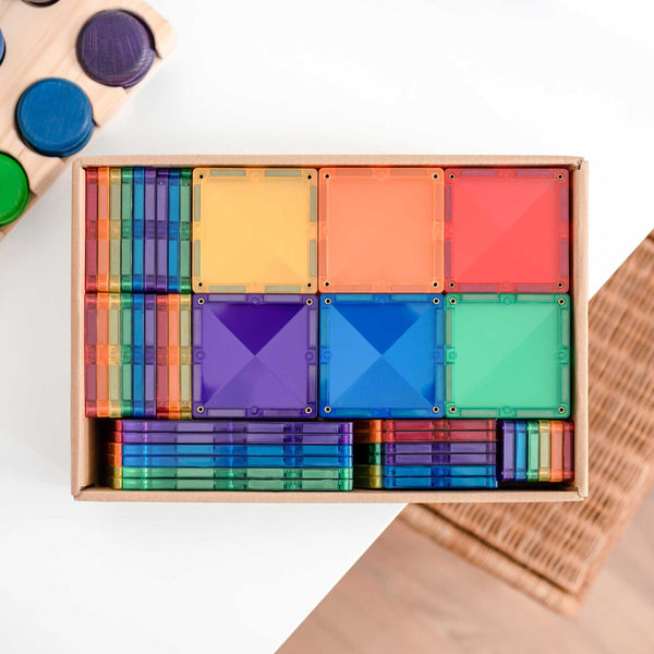 Magnetbausteine – Rainbow Creative Pack 102 Teile - Tublu.de