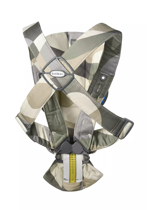 Dětské nosítko MINI Cotton – Khaki/Green Print