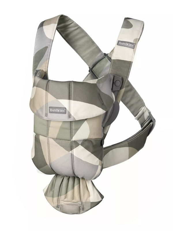 Dětské nosítko MINI Cotton – Khaki/Green Print