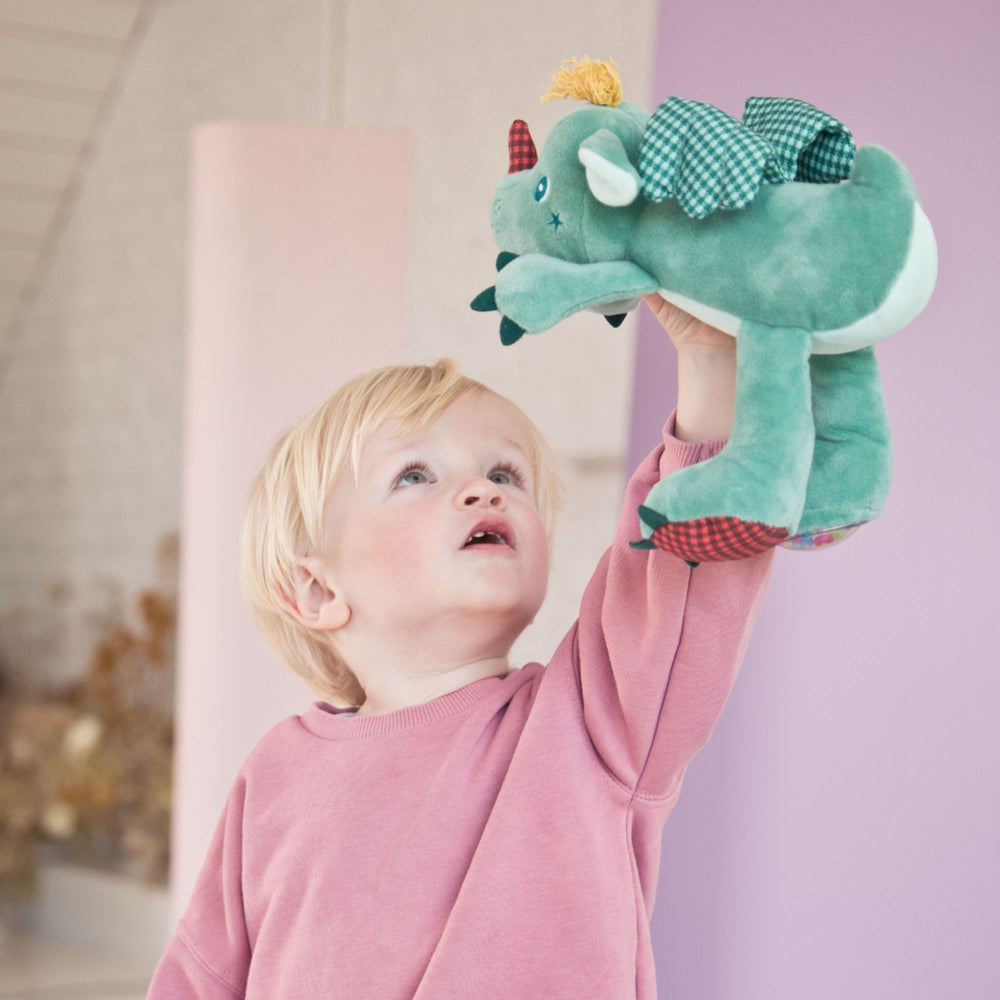 Plyšák se zvuky – létající drak Joe 9 m+