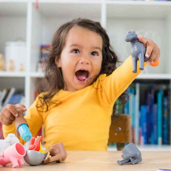 Klocki Smart Max IUVI Games - My First Farm Animals