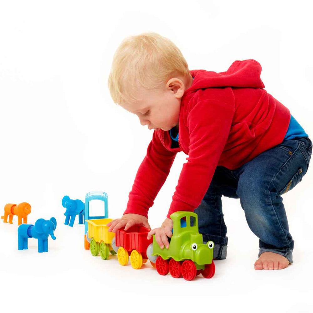 Klocki Smart Max IUVI Games - My First Animal Train