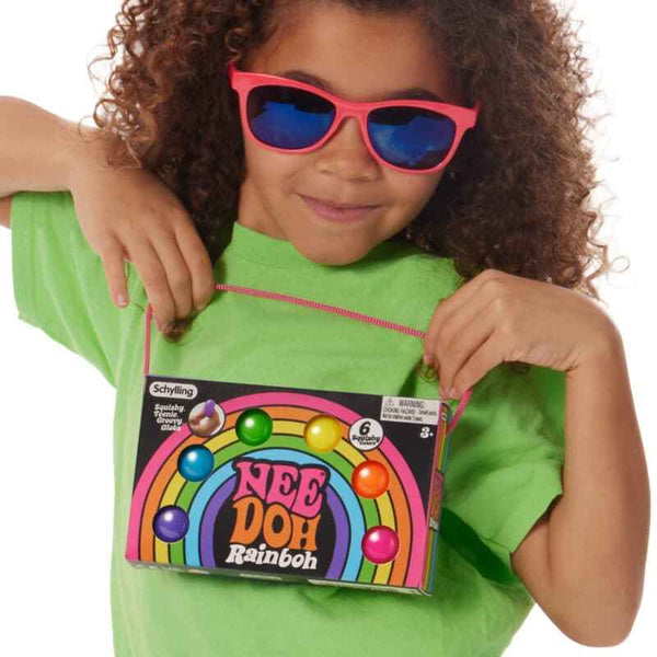 Sensorischer Knete - Rainbow Teenie Needoh 6 Stück - Tublu.de
