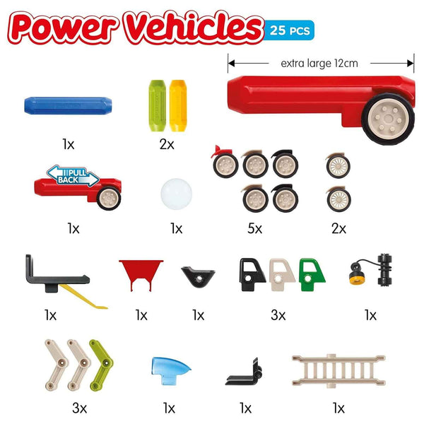 Klocki Smart Max IUVI Games - Power Vehicles Mix