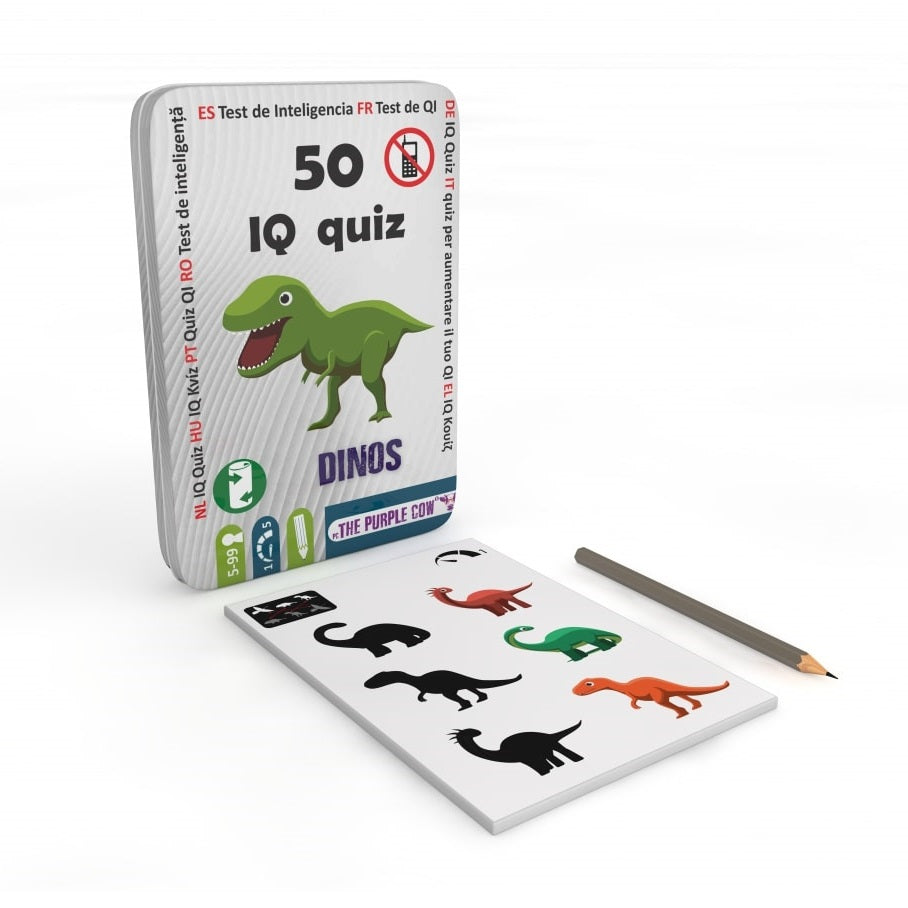 Cestovní rébusy – 50 IQ Dinosauři
