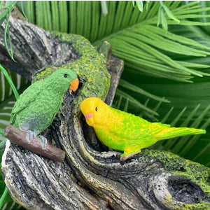 Figurenset in einer Tube TOOB – Exotische Vögel - Tublu.de