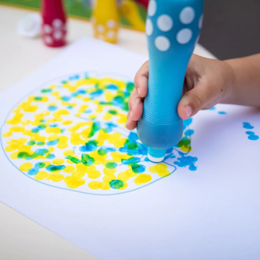 Schaumstoffmarker für Kleinkinder - 6 Farben - Tublu.de
