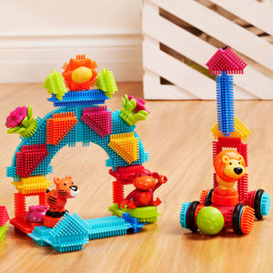 Bristle Blocks ježaté kostky v tubě – Džungle