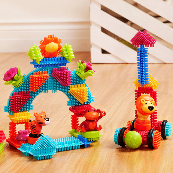 Bristle Blocks ježaté kostky v tubě – Džungle