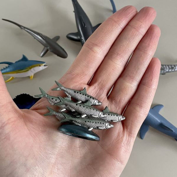 Figurenset in einer Tube TOOB – Große pelagische Fische - Tublu.de