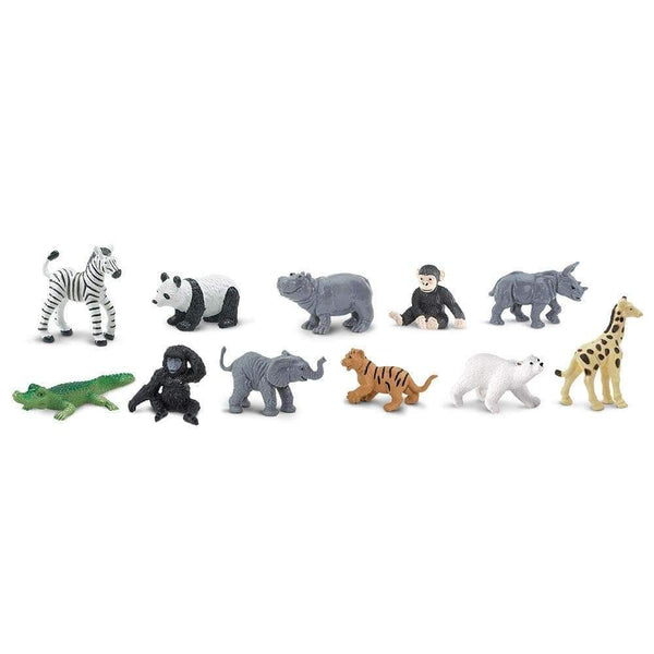 Figurenset in einer Tube TOOB – Kleine Zootiere - Tublu.de