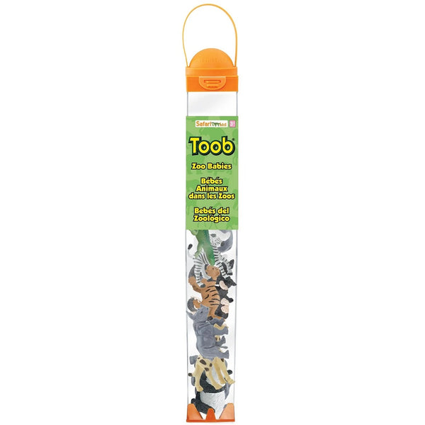 Figurenset in einer Tube TOOB – Kleine Zootiere - Tublu.de