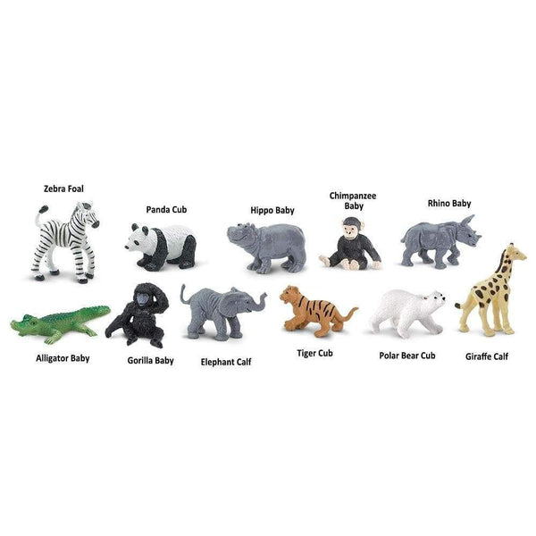 Figurenset in einer Tube TOOB – Kleine Zootiere - Tublu.de
