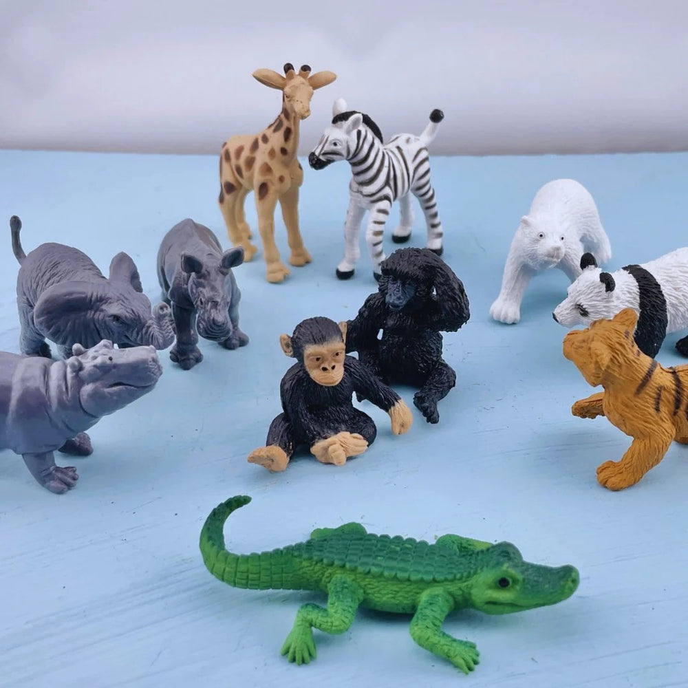 Figurenset in einer Tube TOOB – Kleine Zootiere - Tublu.de