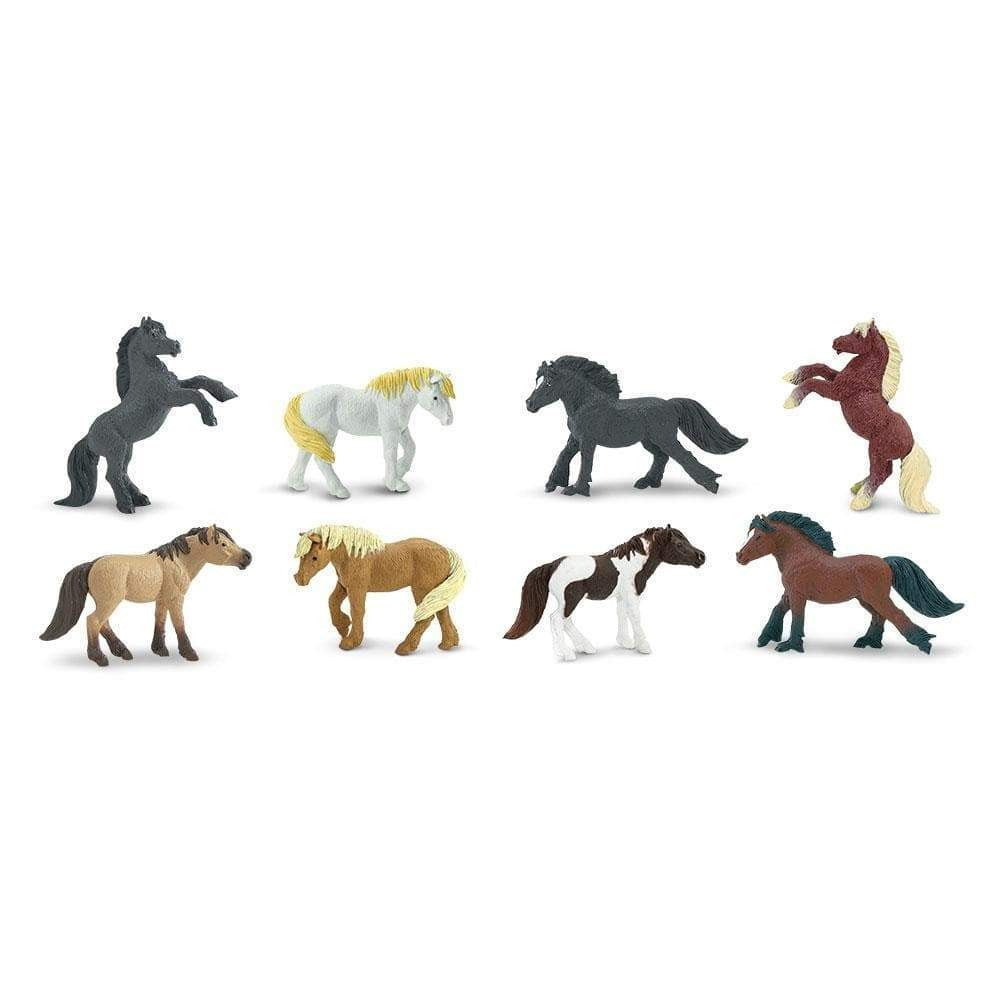 Figurenset in einer Tube TOOB - Ponys - Tublu.de