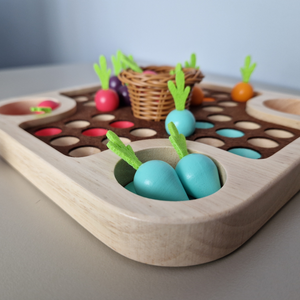 Stolní hra Ludo (Člověče, nezlob se) – Zelenina