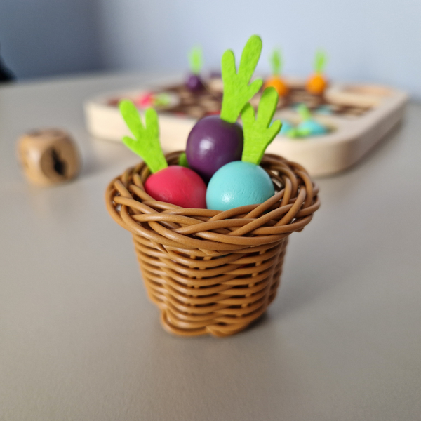 Stolní hra Ludo (Člověče, nezlob se) – Zelenina
