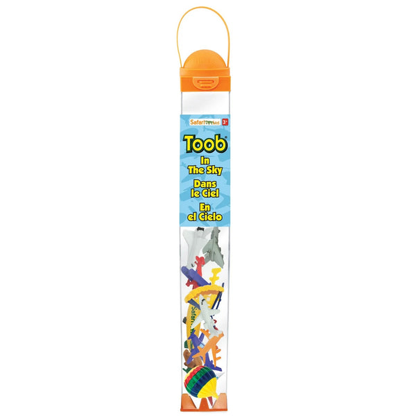 Figurenset in einer TOOB-Röhre – In der Luft - Tublu.de