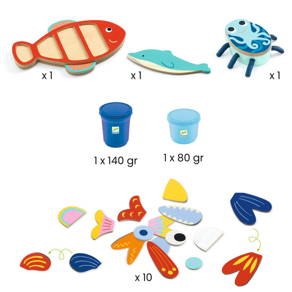 Set mit Modelliermasse – Ozean - Tublu.de