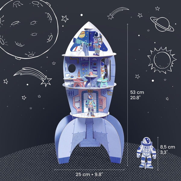 Kreativsets zum Selbermachen - Weltraumrakete - Tublu.de