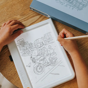 Náhradní karty – Kidydraw Pad – Každodenní hrdinové (30 kusů, od 6 let)