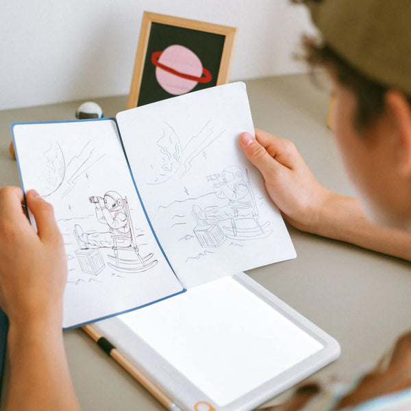 Náhradní karty – Kidydraw Pad – Galaxie (30 ks, od 10 let)