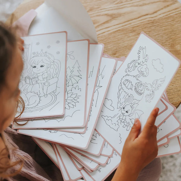 Náhradní kartičky – Kidydraw Pad – Bylo nebylo (30 ks, od 6 let)