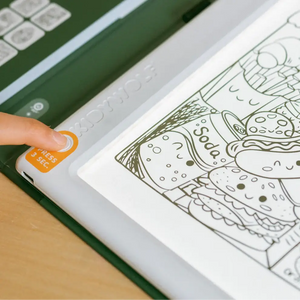 Podsvícený tablet na kreslení tužkou – 30 šablon – Meli-Melo
