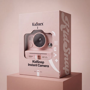Digitální fotoaparát s okamžitým tiskem pro děti – KidSnap Pink
