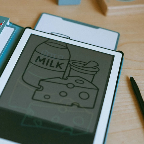 Grafický tablet pro kreslení se šablonami Kidydraw Mini - Market