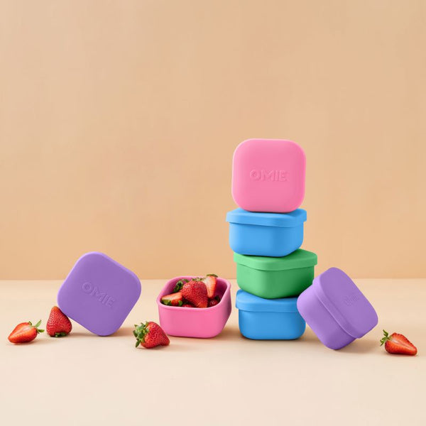 Box na svačinu OmieSnack – Růžový