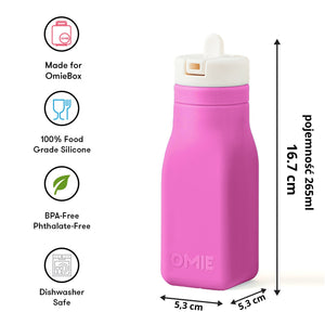 Láhev na pití pro děti OmieBottle – Pink