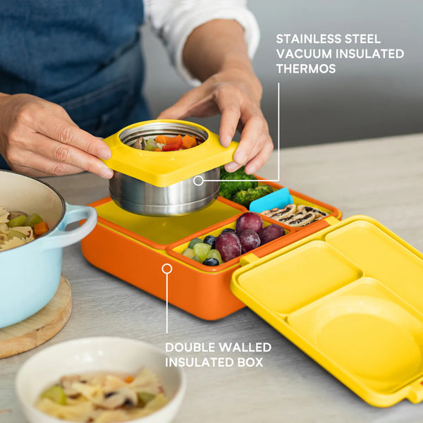 Pohyblivá přepážka pro lunchbox OmieBox – Blue