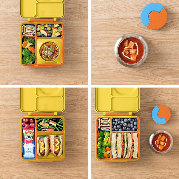 Pohyblivá přepážka pro lunchbox OmieBox – Blue