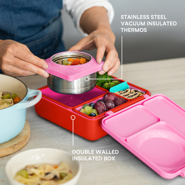 Pohyblivá přepážka pro lunchbox OmieBox – Teal