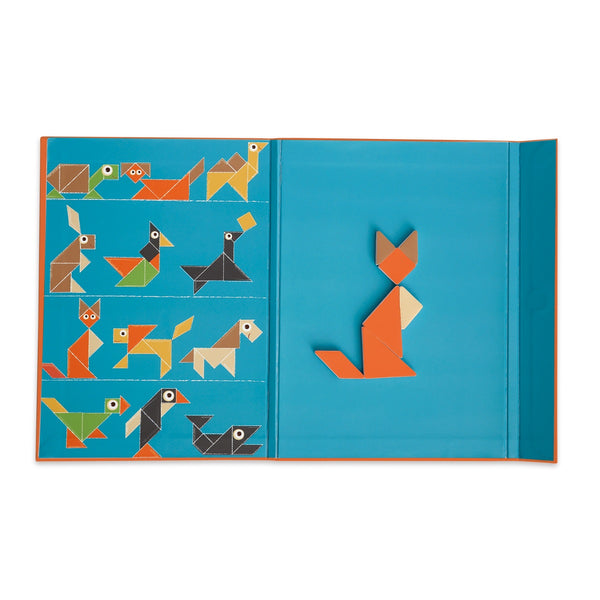 Magnetické puzzle tvary a barvy Edulogic – Tangram
