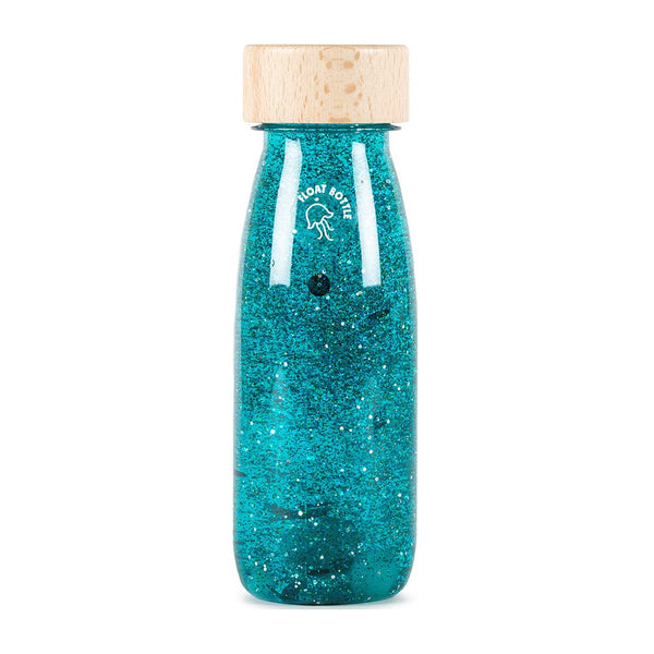Sensorische Flasche FLOAT – Türkis - Tublu.de