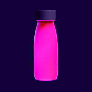 Sensorische Flasche FLOAT – Neonrosa - Tublu.de