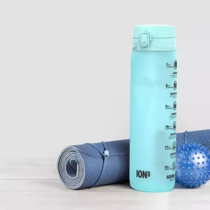 Láhev na pití 1000 ml – Motivátor Tyrkysová